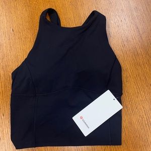 Brand new lululemon  key to balance tank black size 6